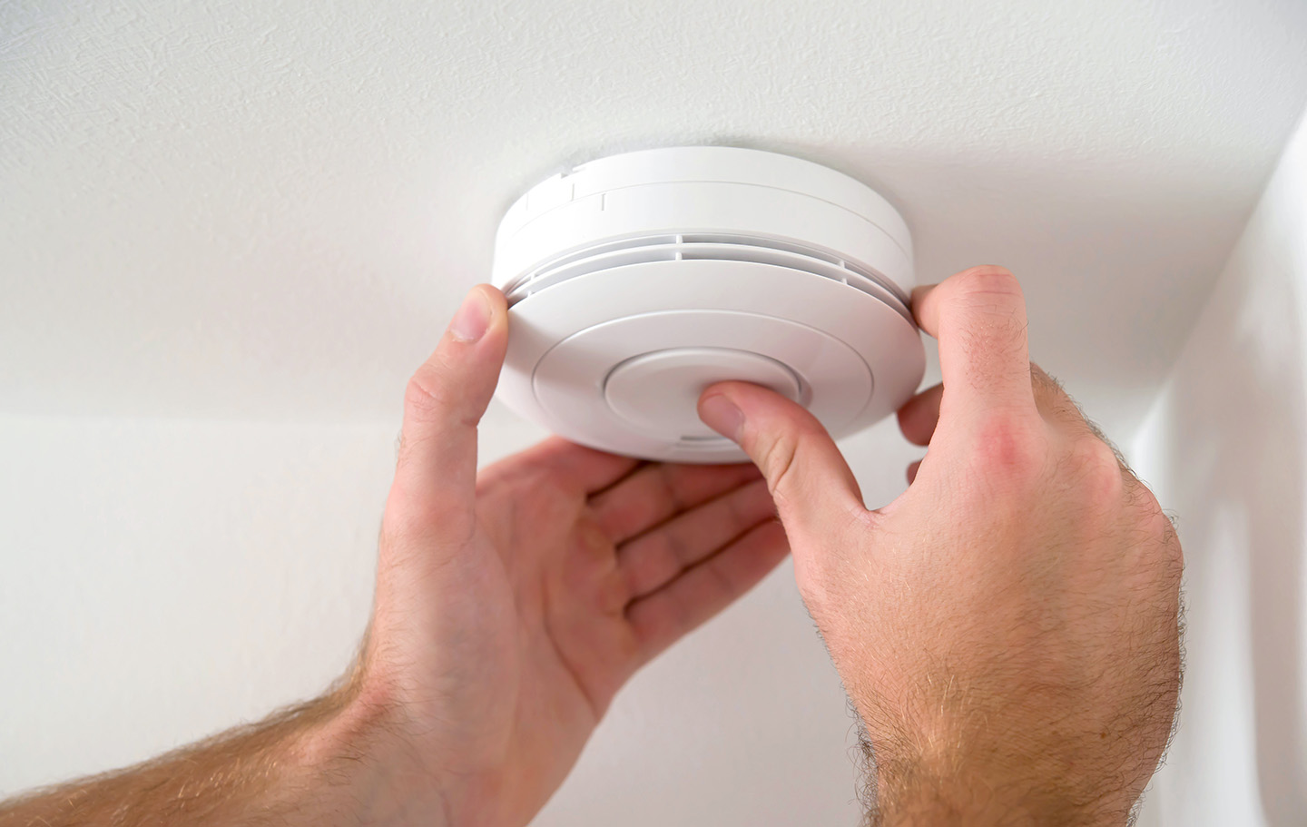 installing a smoke detector